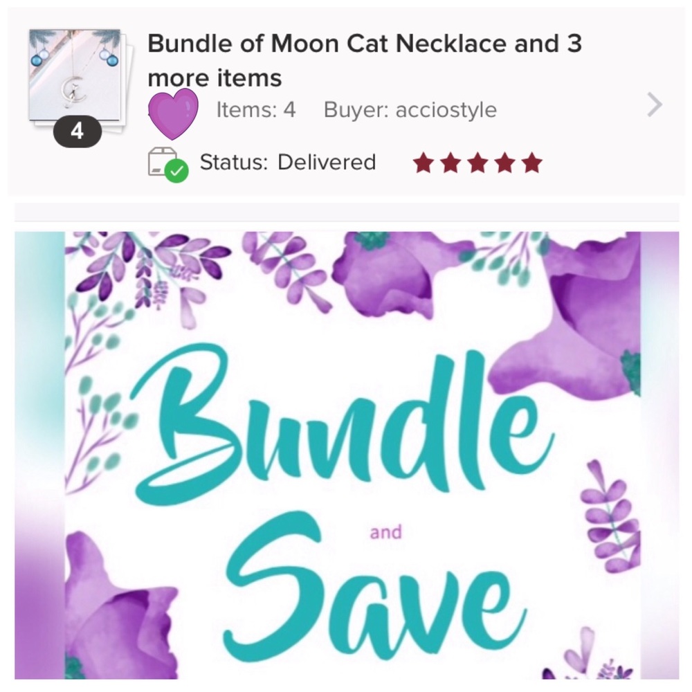 Moon Cat ♡ Necklace - Picture 7 of 8